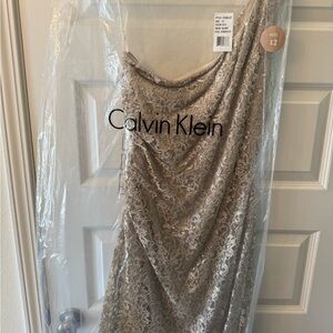 Calvin Klein champaigne Dress